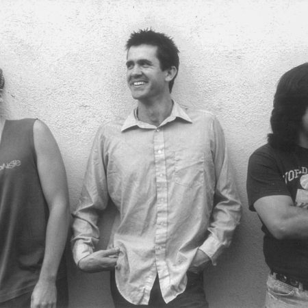 Blood On The Saddle (1988) - Dave Shollenbarger (Drums), Caesar Viscarra (Bass), Greg Davis (Lead Vocals, Guitar)