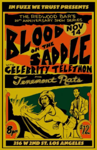 In Fuzz we Trust Presents Blood on the Saddle November 14th